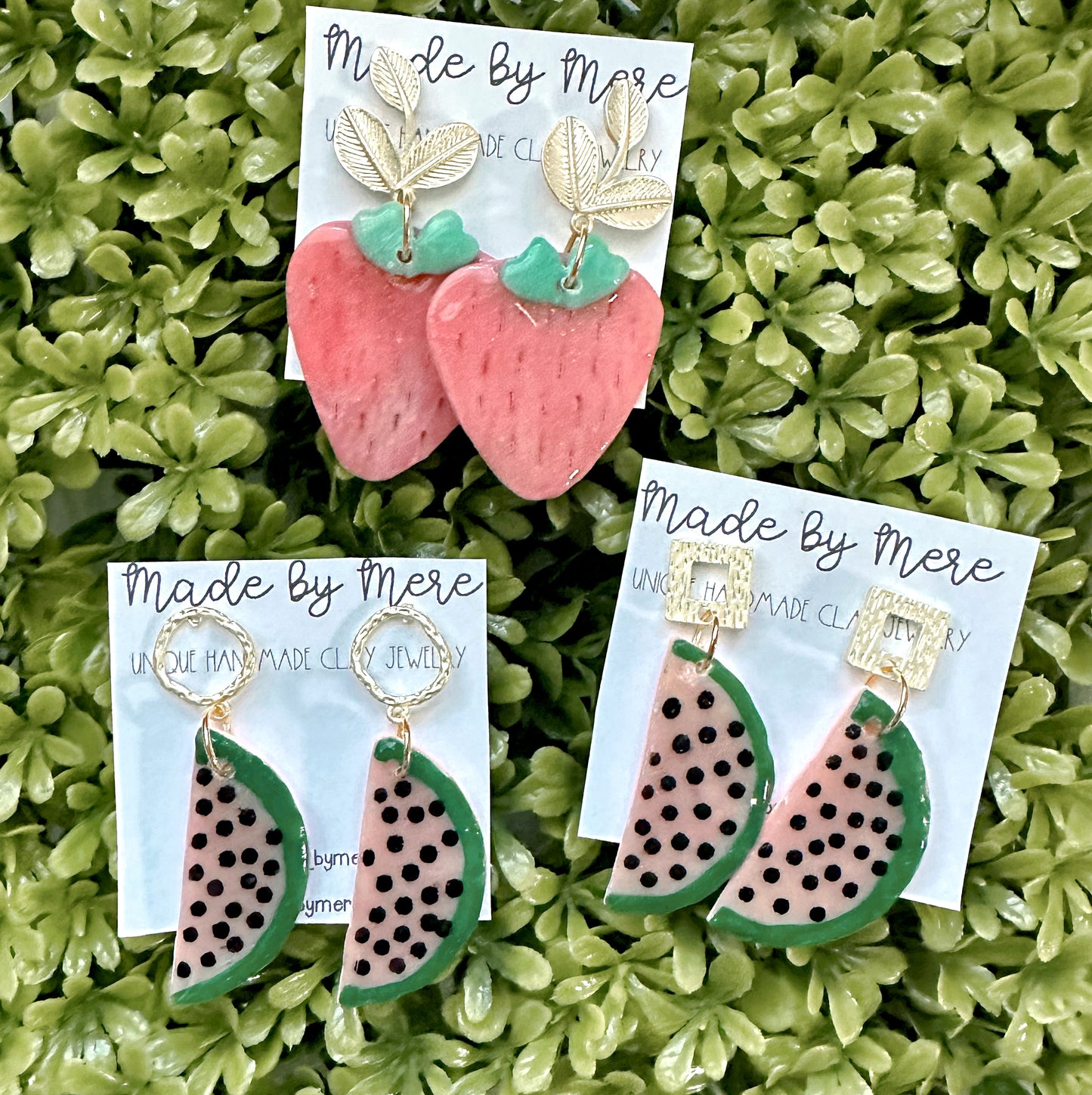 π Watermelon Slices dangles