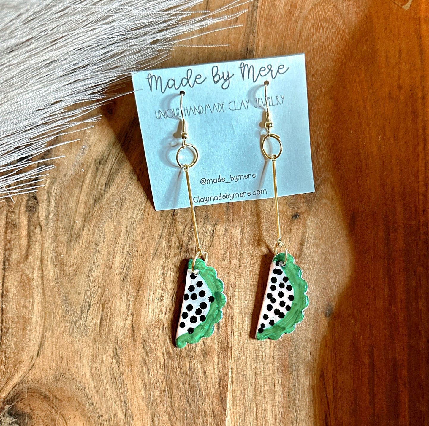 π Watermelon Slices dangles