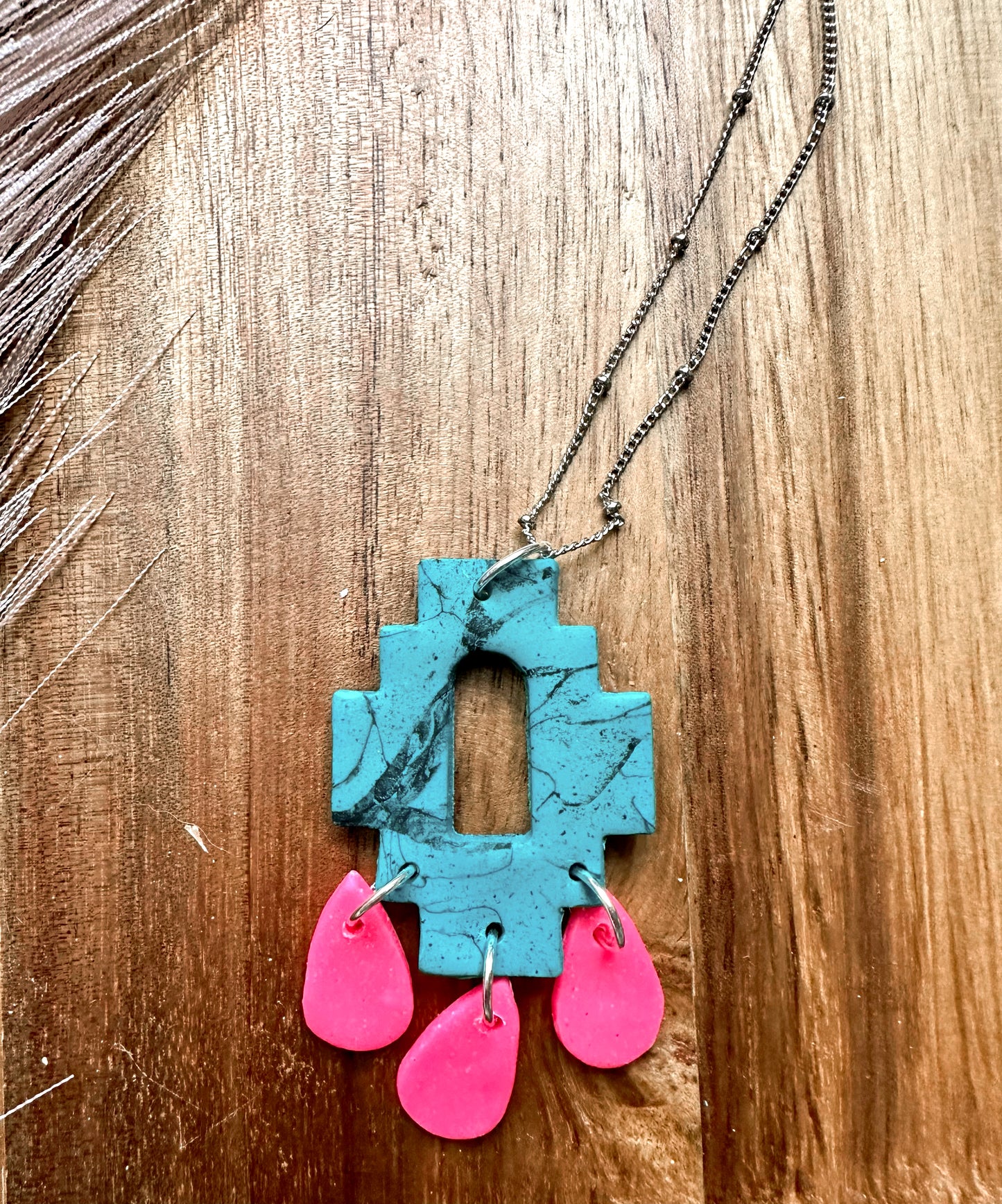 Southwest Turquoise Pink marbled collection