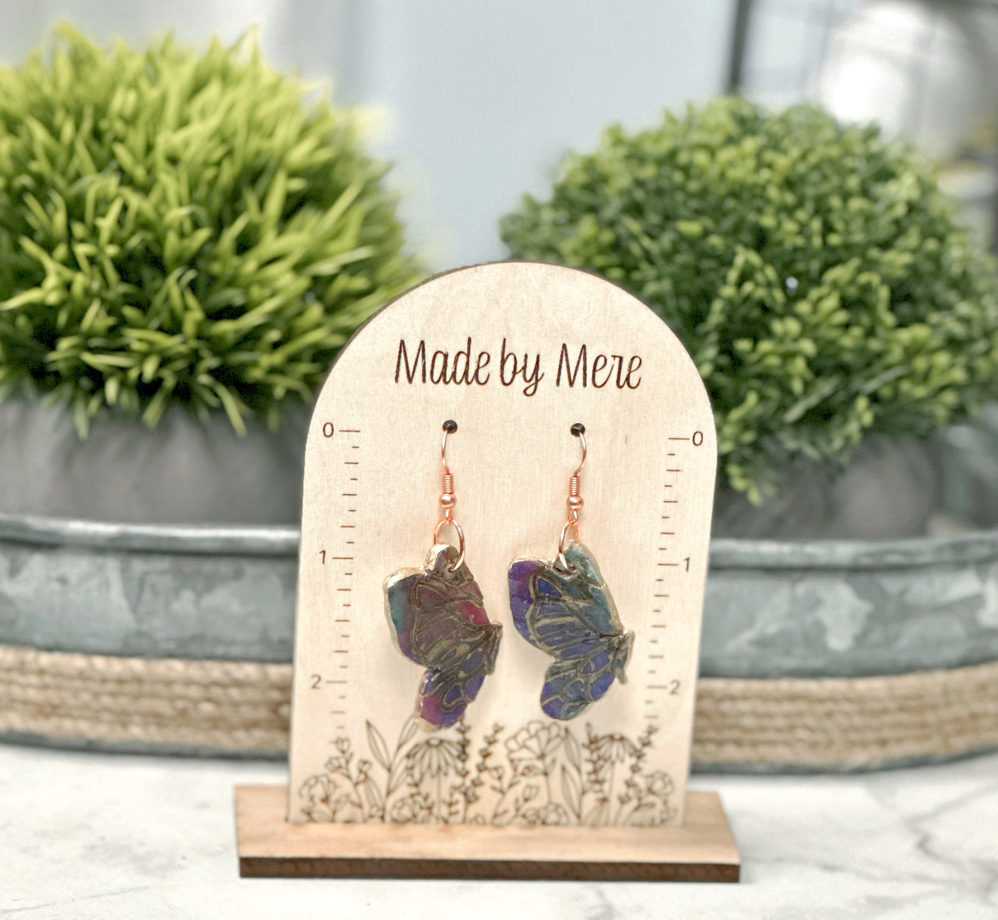 Marbled 🦋 dangles #2