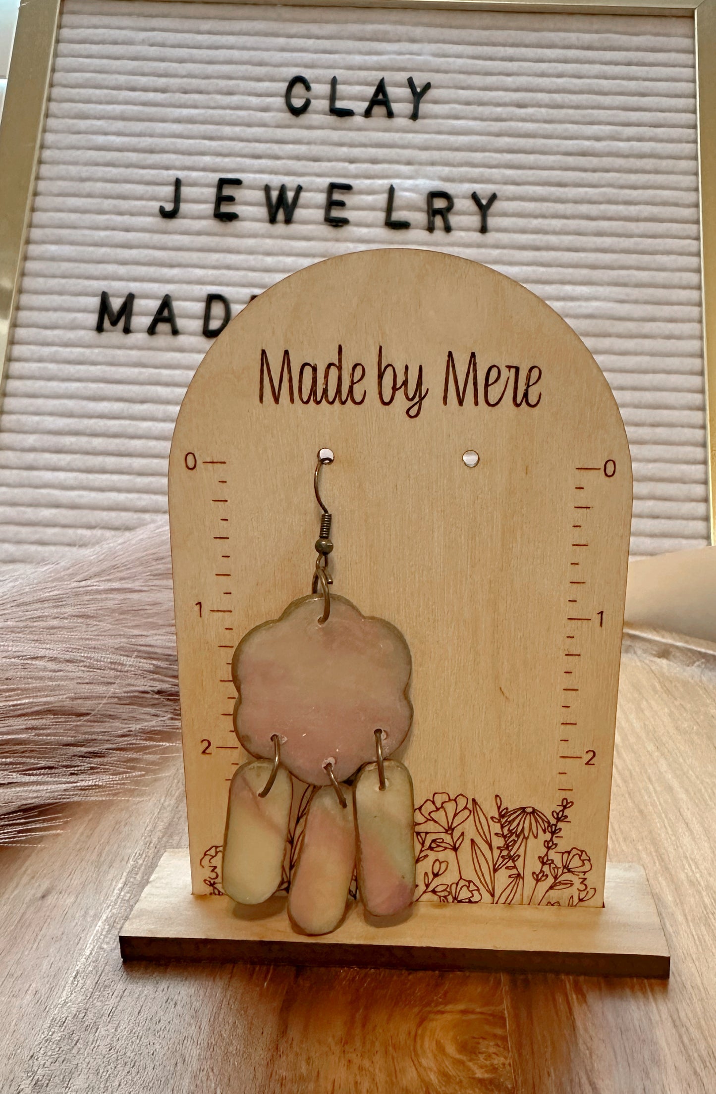 Mardi Gras ππ Marbled Dangles