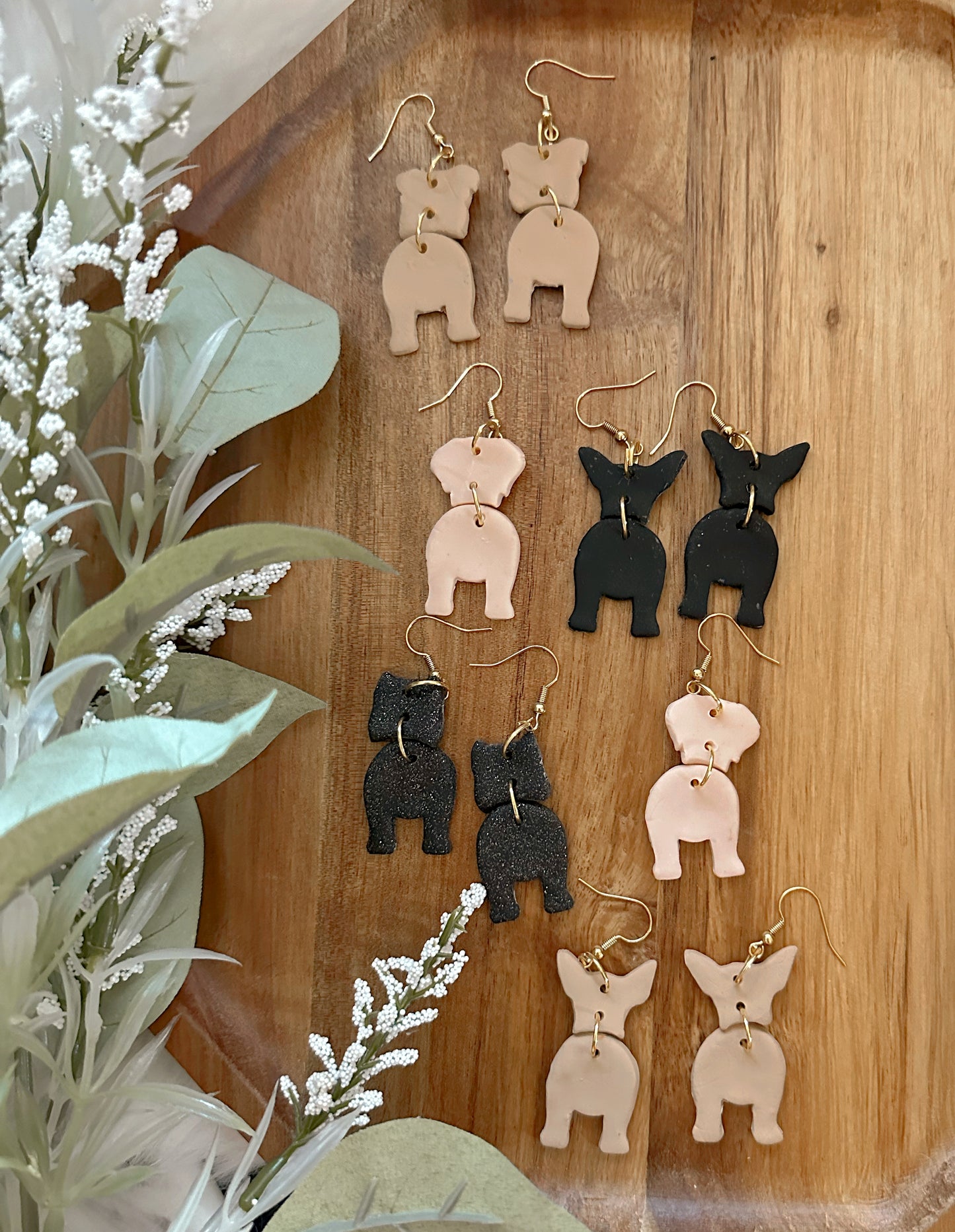 Dog ๐ถ booties dangles