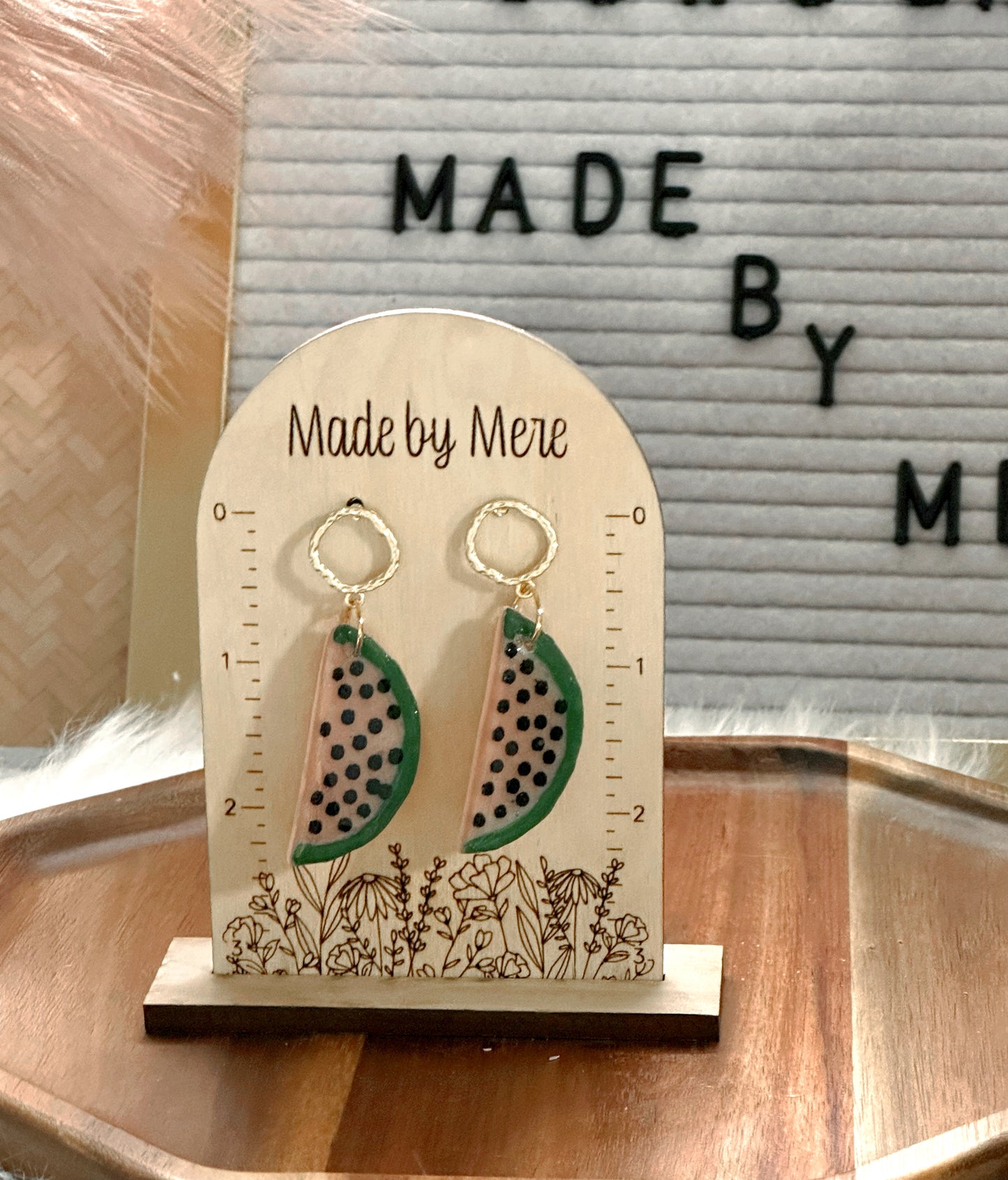 π Watermelon Slices dangles