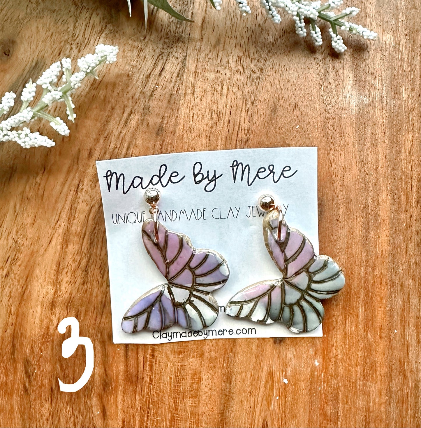 Marbled 🦋 dangles #2