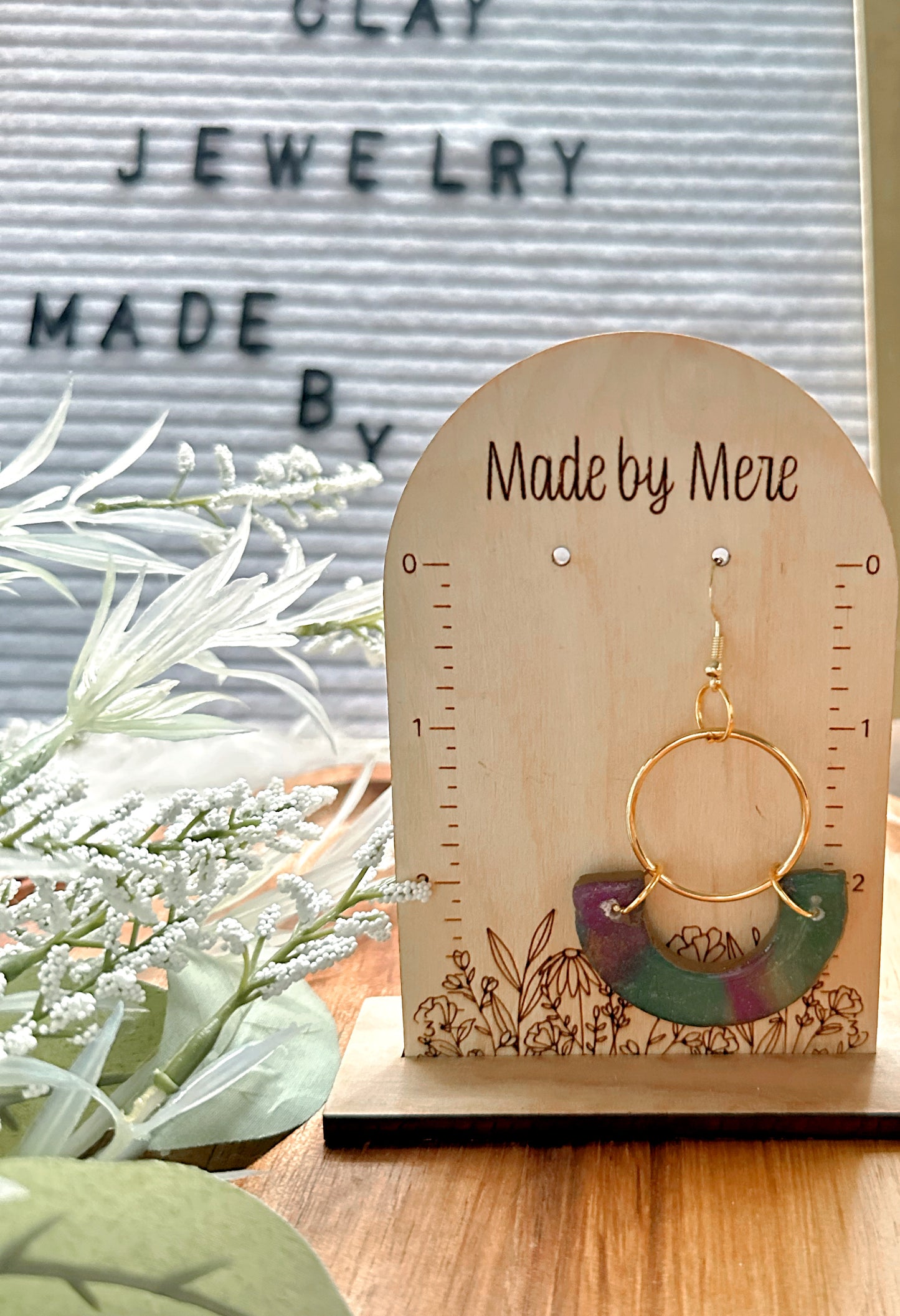 Mardi Gras ππ Marbled Dangles