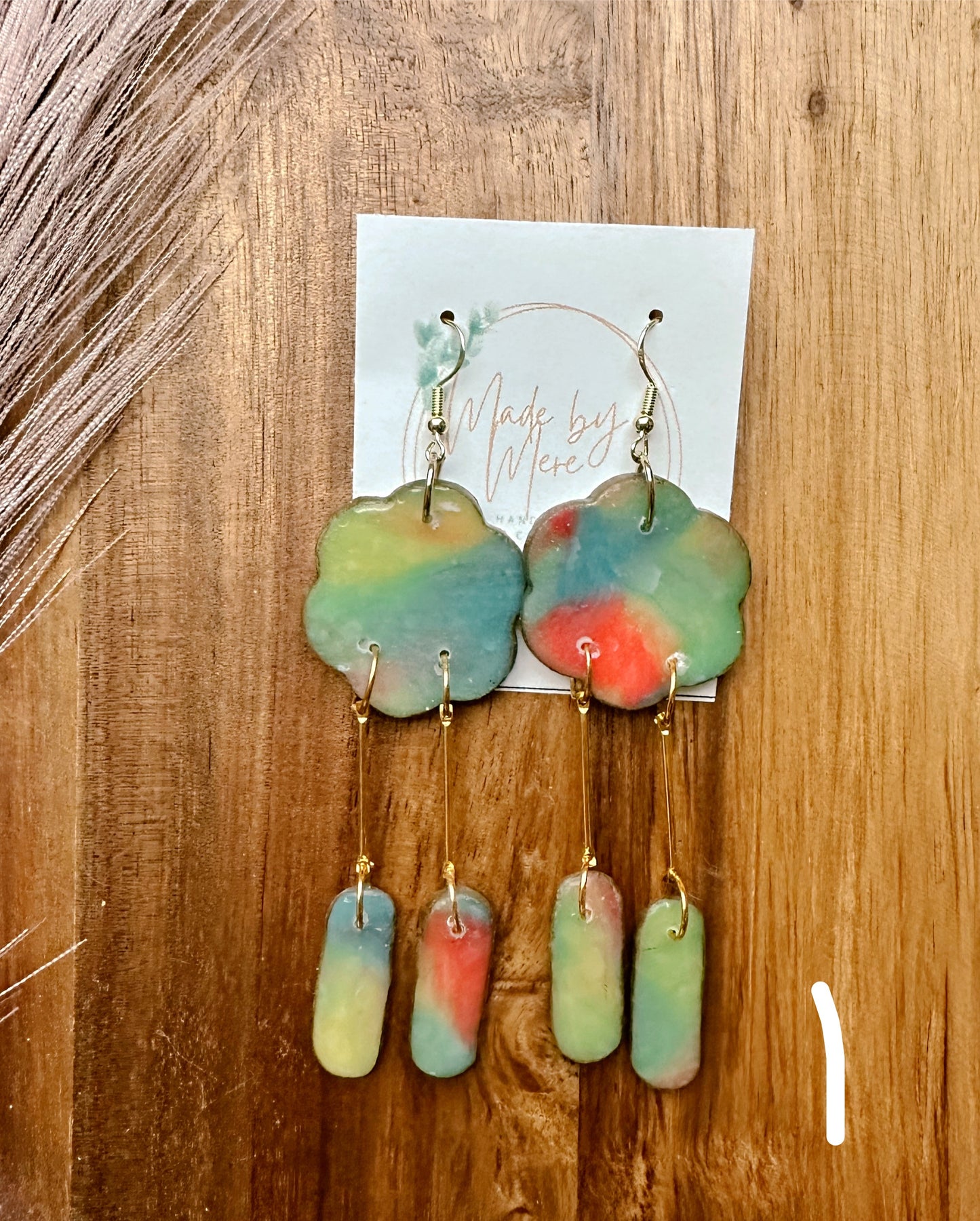 Fruity pebbles dangles