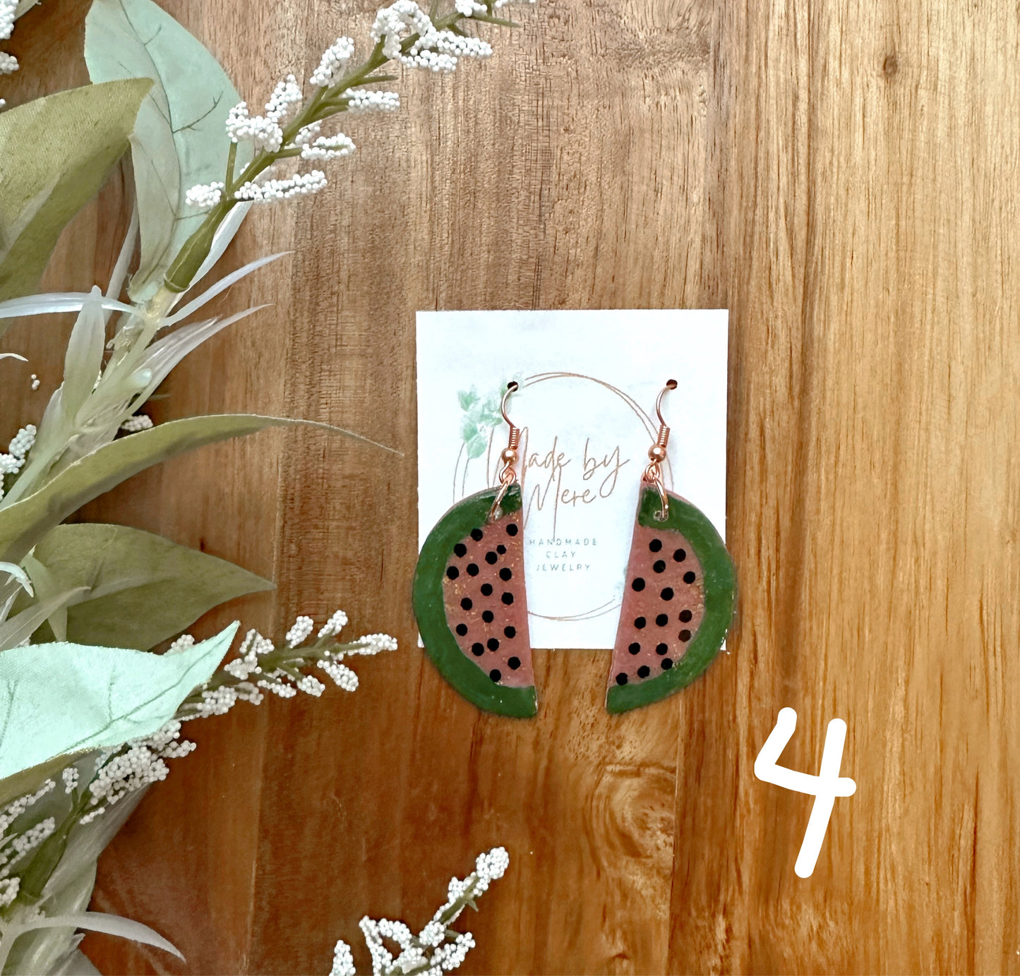 π Watermelon Slices dangles