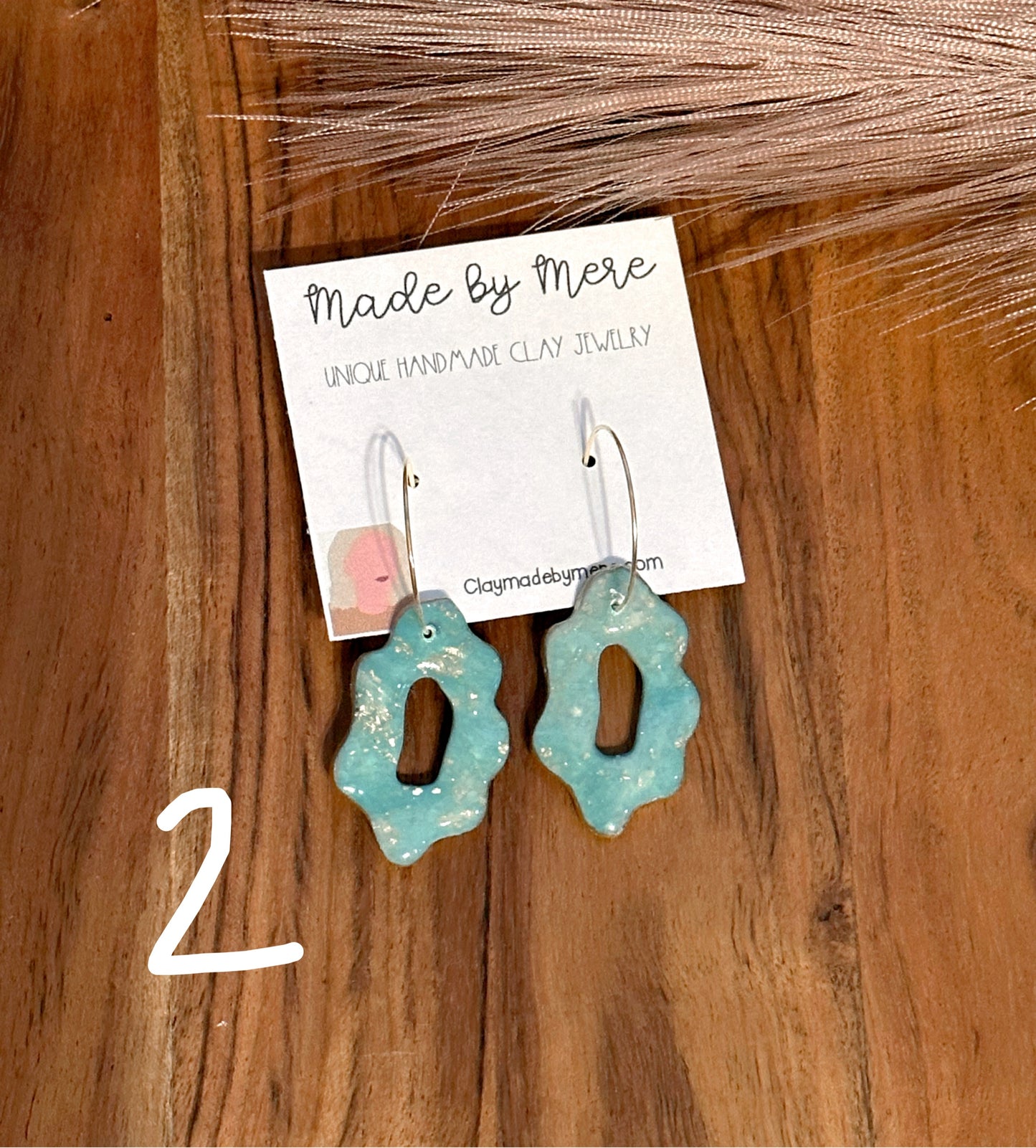 Aqua Vibes dangles
