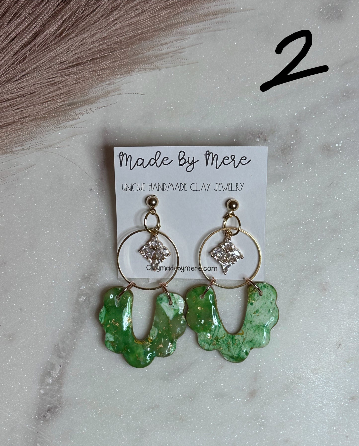 Luck of the Irish ☘️ vibes dangles