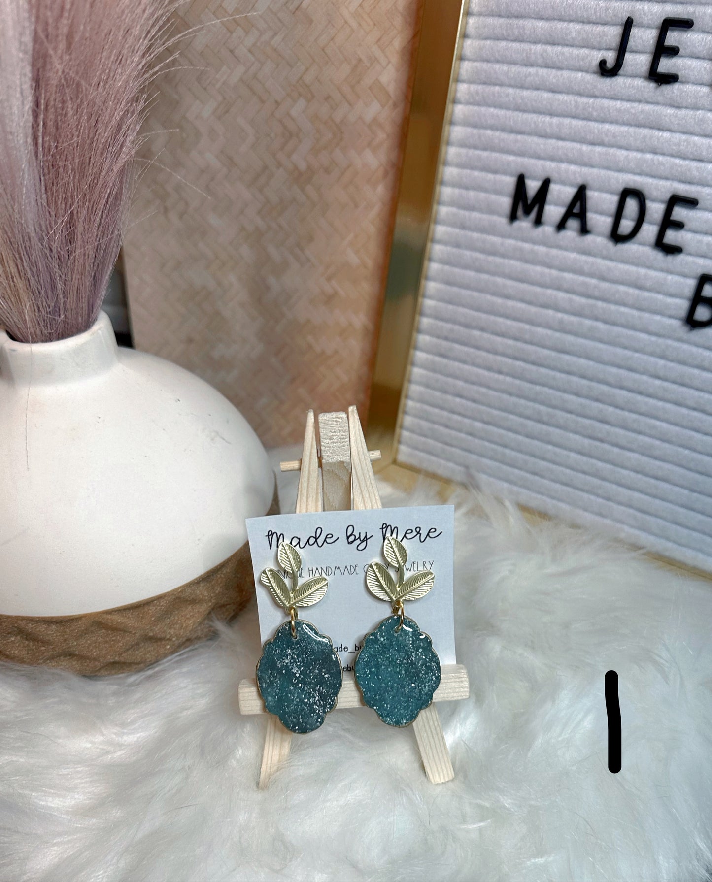 Mermaid vibes dangles