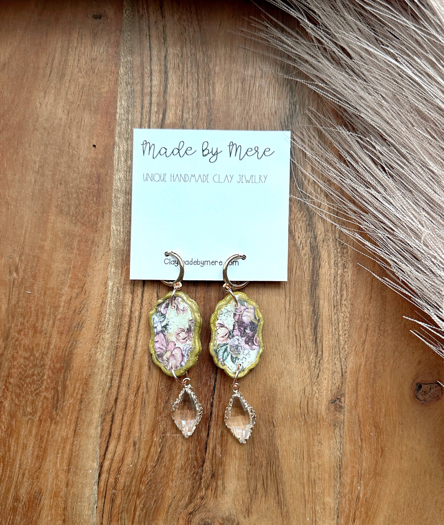 Classy Floral Vibes dangles