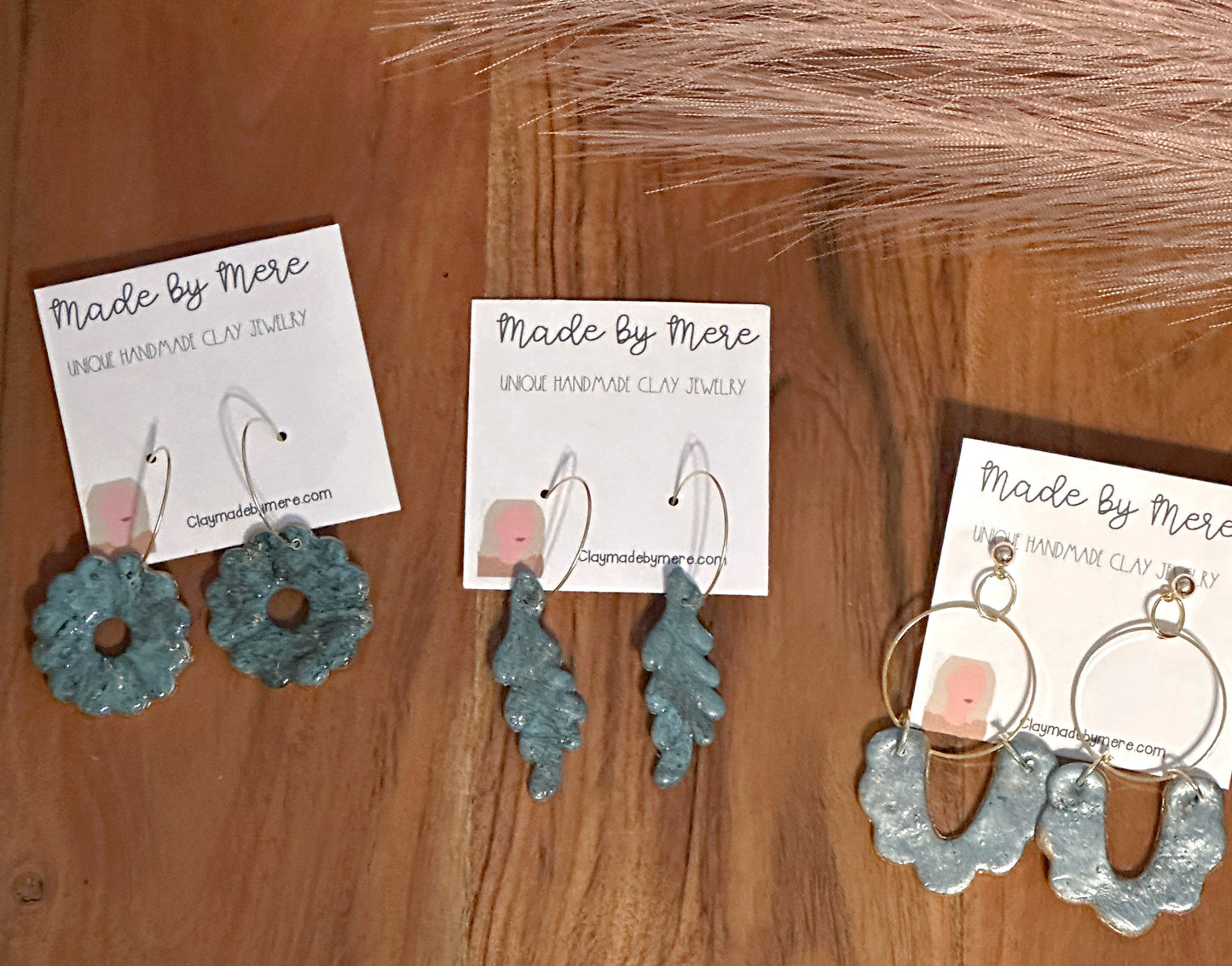 Turquoise Leaf dangles