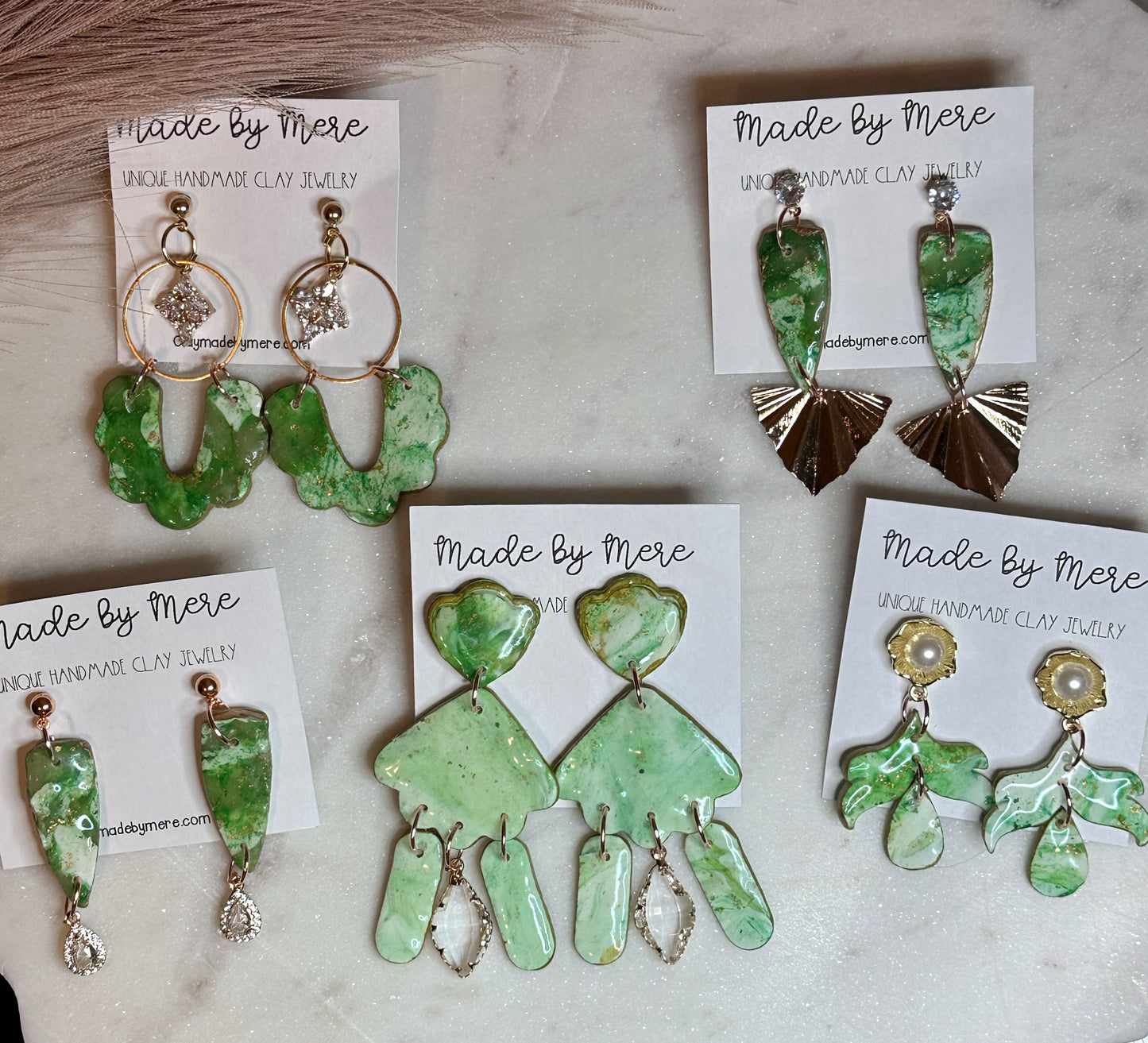 Luck of the Irish ☘️ vibes dangles