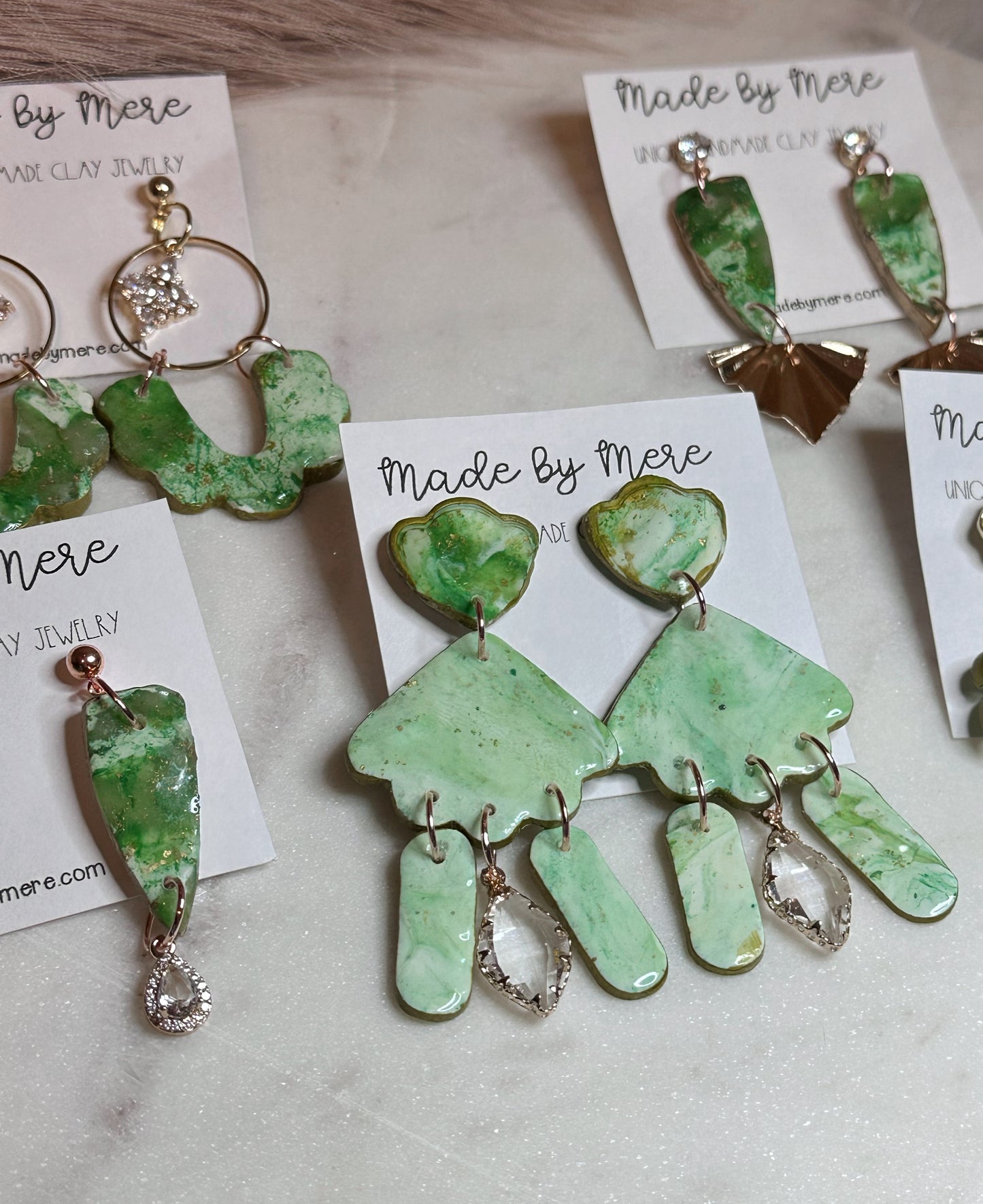 Luck of the Irish ☘️ vibes dangles