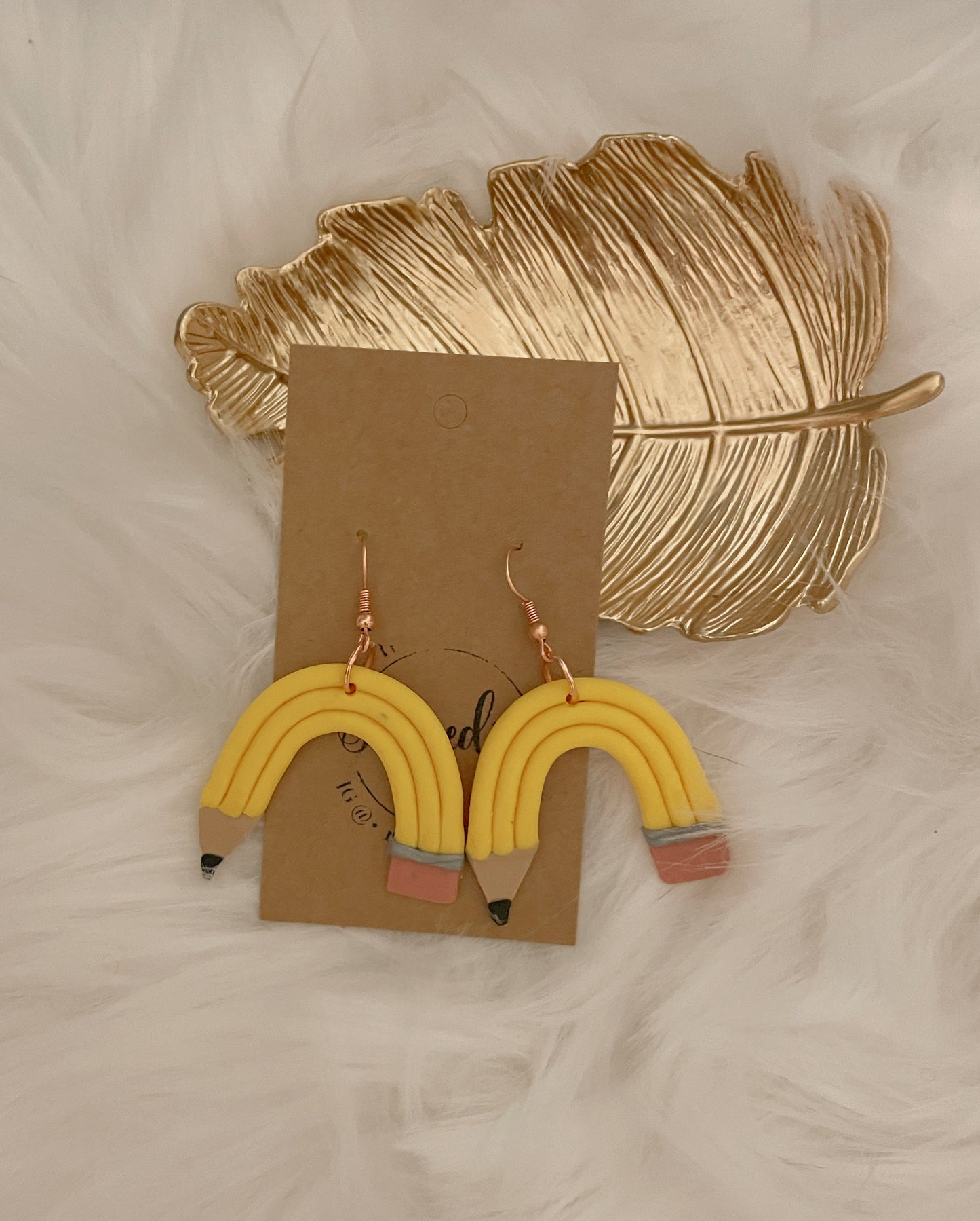 Pencil clay dangles