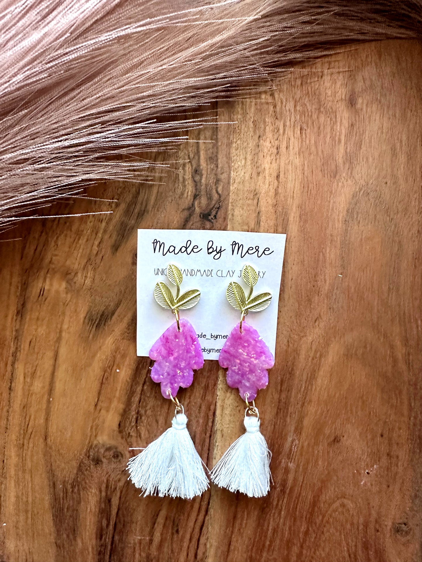 Opal Pink dangles