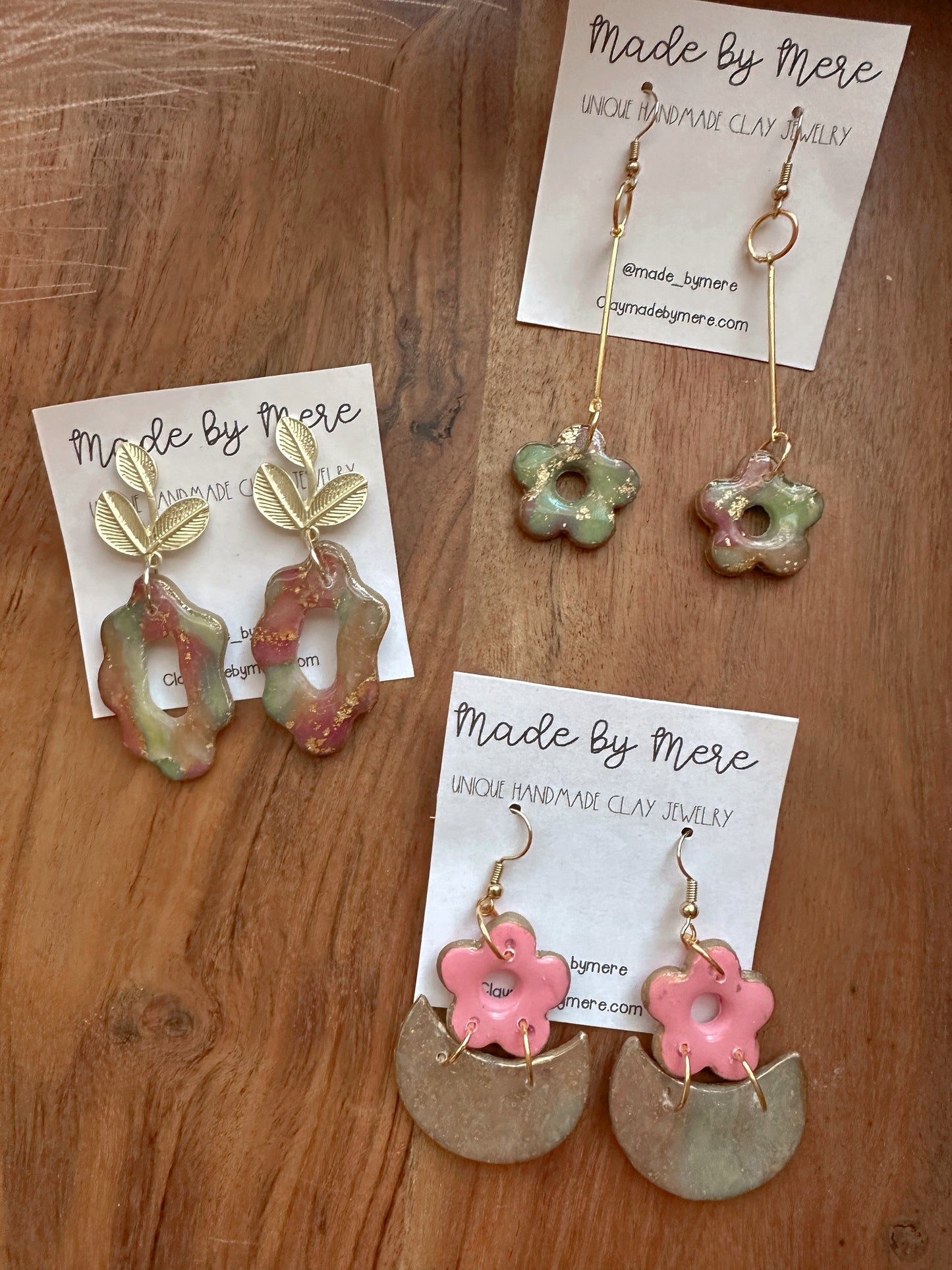 Fruity pebble vibe dangles