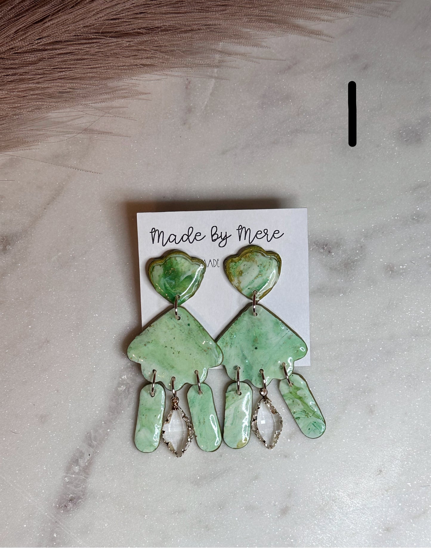 Luck of the Irish ☘️ vibes dangles