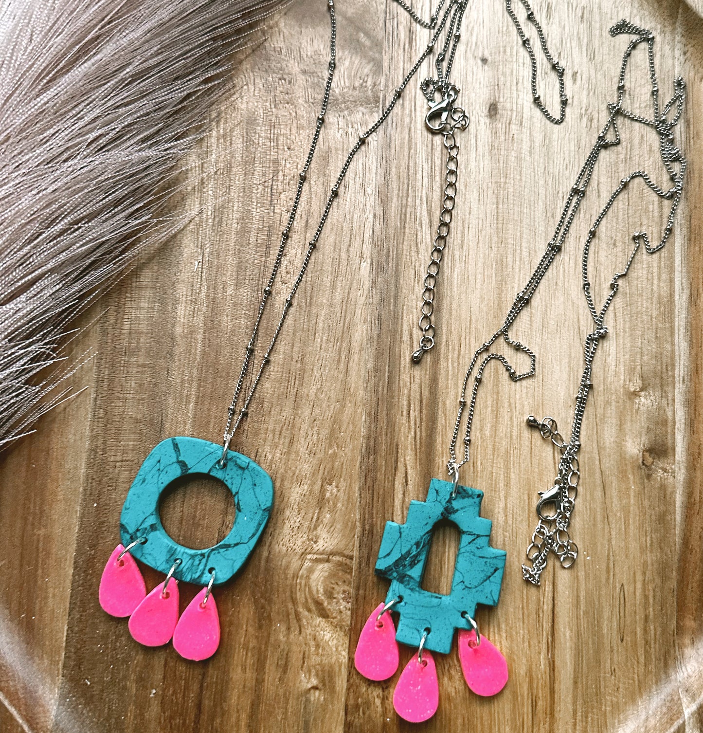 Southwest Turquoise Pink marbled collection