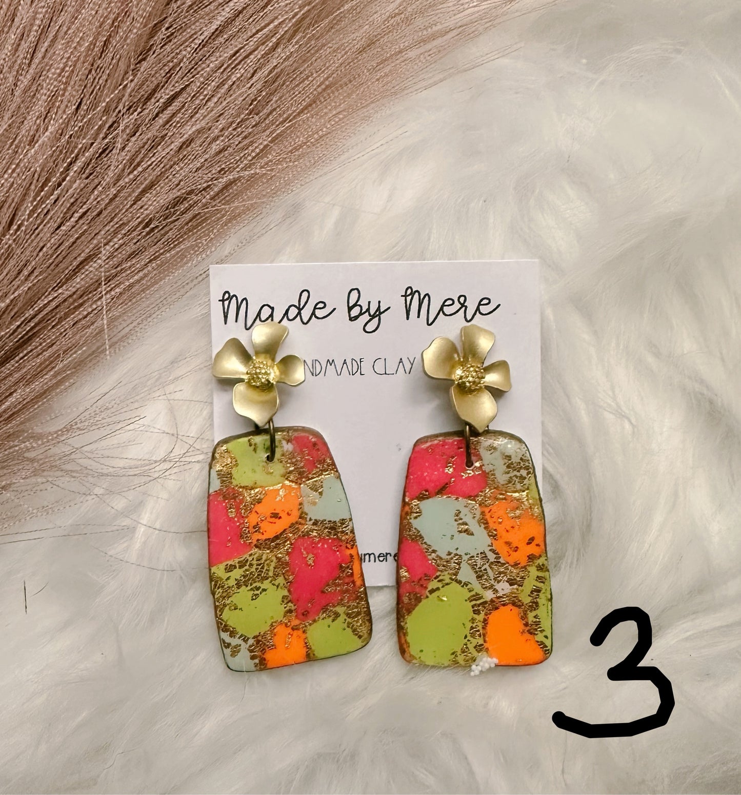 Summer vibe colors dangles