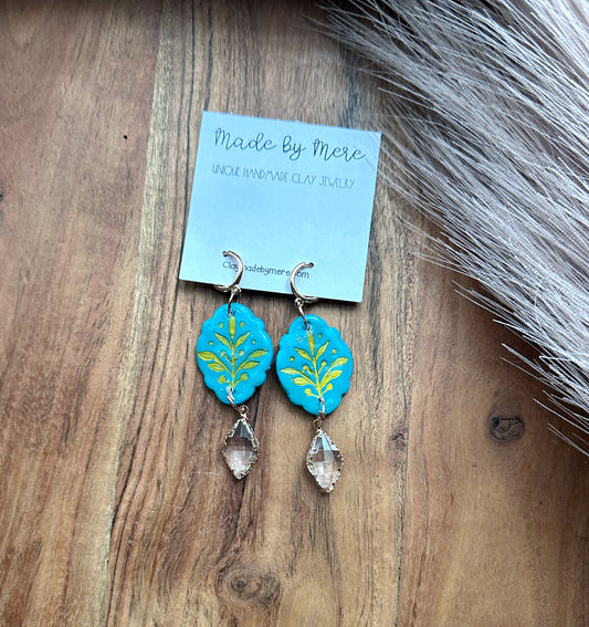 Classy Vibes with teal/floral design
