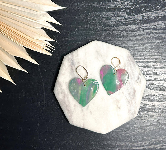 Love Vibes - Green/Pink Large