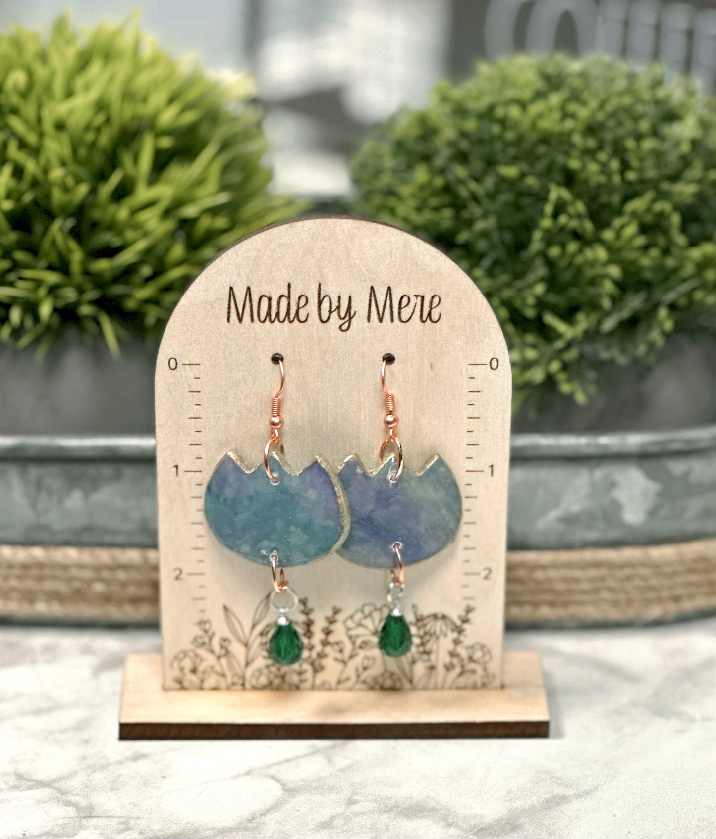 April Showers Bring May Flowers 💐 dangles
