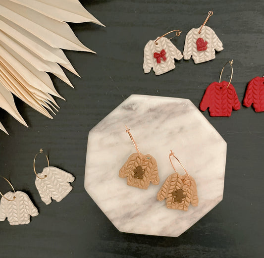 Christmas Ugly Sweater Dangles
