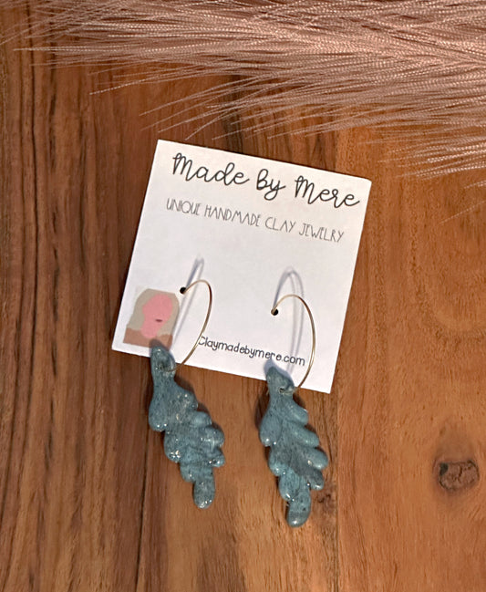 Turquoise Leaf dangles