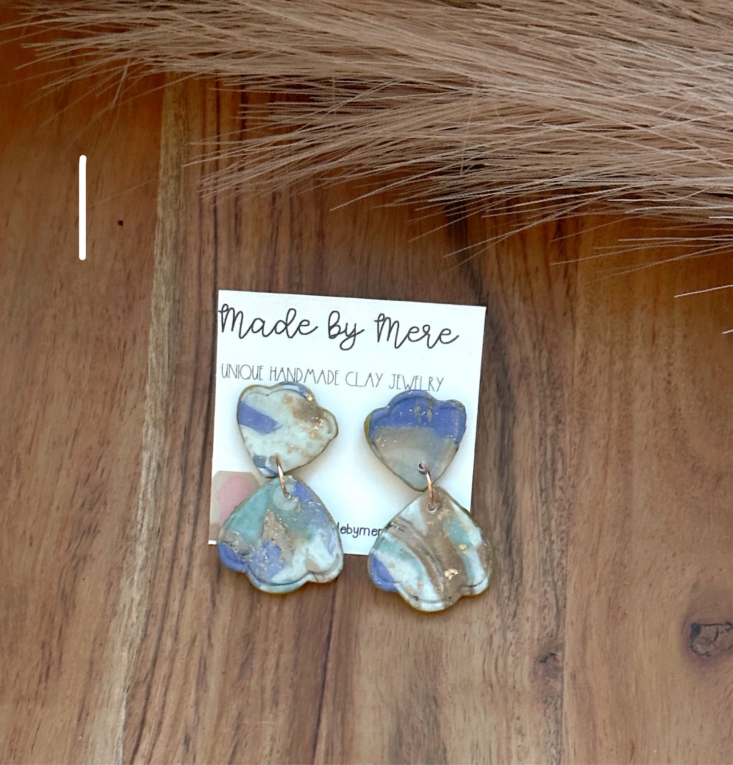 Feeling Blue Vibes dangles