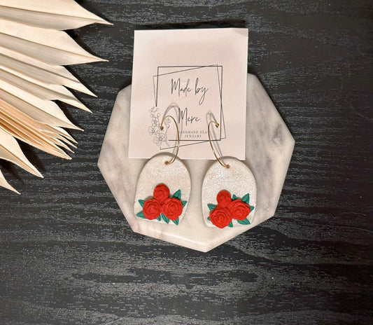 Red Roses Dangle