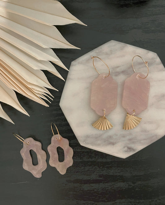 Elegant Vibes- Translucent Pink