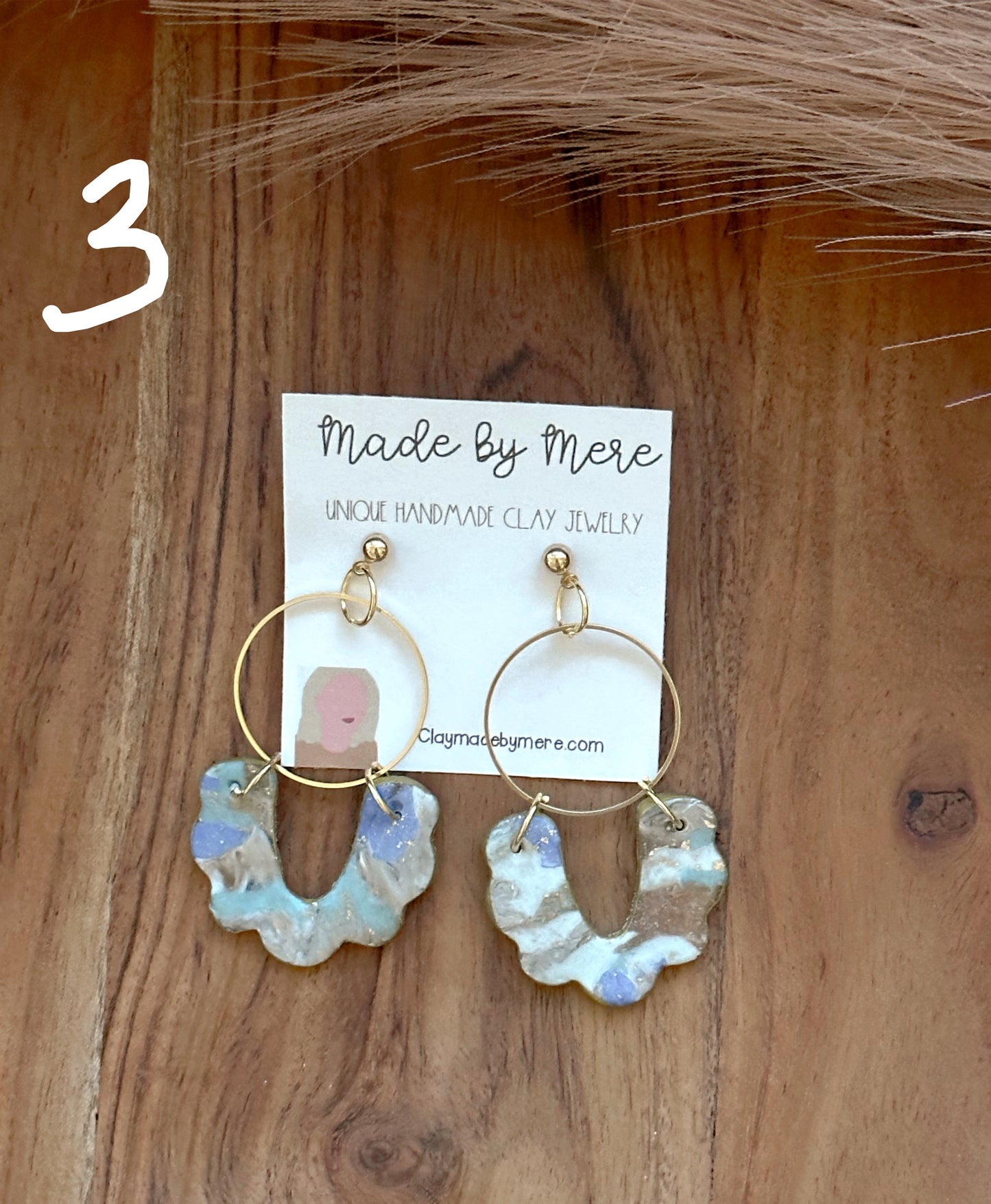 Feeling Blue Vibes dangles